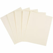 Staples Cover Stock, 8 1/2" x 11", Cream, Pack