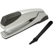 Staples Executive Desktop Stapler Combo Pack, Silver