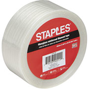 Staples Fiberglass Filament Tape, 1.9" x 60 Yards