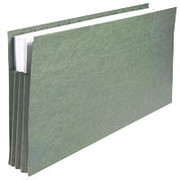 Staples Hanging File Pockets, Legal, Standard Green, 4/Box