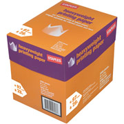 Staples Heavyweight Printing Paper, 8 1/2" x 11", Half Case