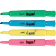 Staples Hype! Highlighters, Assorted