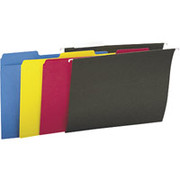 Staples Interior File Folders, Letter, Assorted, 100/Box