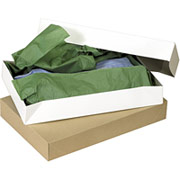 Staples Kraft Apparel Boxes, 15" x 9 1/2" x 2"