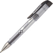 Staples  MINI  Gel Stick Pens, Medium, Black, Dozen