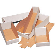 Staples Open Top Bin Boxes, 4" x 18" x 4-1/2"