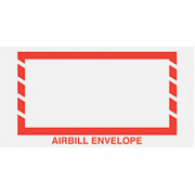 Staples Packing List Envelopes, 5-1/2" x 10", Red Border "Airbill Envelope"