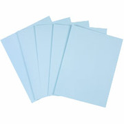 Staples Pastel Colored Copy Paper, 8 1/2" x 11", Blue, Ream