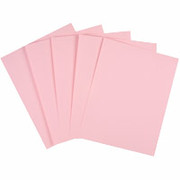Staples Pastel Colored Copy Paper, 8 1/2" x 11", Pink, Ream
