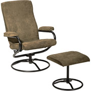 Staples Rico Reclining Chair with Ottoman