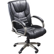 Staples /Sealy Posturepedic Valencia Chair, Black