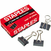 Staples Small Binder Clips