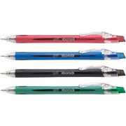 Staples Sonix Retractable Ballpoint Pen, Medium Point, Assorted, 4 Pack
