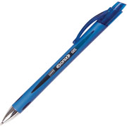 Staples Sonix Retractable Gel-Ink Pens, Medium Point, Blue, Dozen
