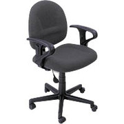 Staples Task Chair with Adjustable Arms, Gray