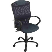 Staples Vocazo Blue Mesh Manager's Chair