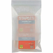 Staples White Block Recloseable 2-Mil Poly Bags, 5" x 8"