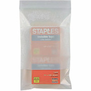 Staples White Block Recloseable 2-Mil Poly Bags, 5" x 8"