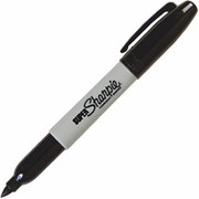 Super Sharpie Permanent Markers, Bold Point, Black, Dozen