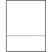 TST Impresso Laser-Cut Sheets, Preperforated Sheets, 3 2/3" Perforated from Bottom