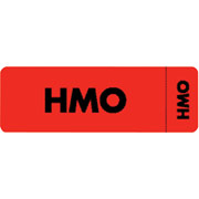 Tabbies Insurance Labels, HMO, Red