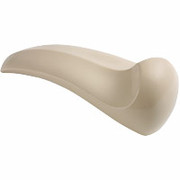Telephone Standard Shoulder Rest for Curved Back Receivers, Ivory