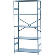 Tennsco 5-Shelf Commercial Shelving, 18"D