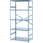 Tennsco 5-Shelf Commercial Shelving, 24"D