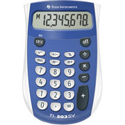 Texas Instruments TI-503SV 8-Digit Display Calculator