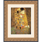 The Kiss (Le Baiser/Il Baccio) Framed Print