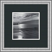 "The Scripps Pier, 1966: Fiat Lux", Framed Print, 15 7/8" x 15 7/8"