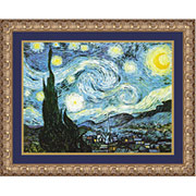 "The Starry Night (Sternennacht)", Framed Print, 25 1/2"H x 31 1/2"W