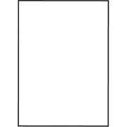 Transcription Label Sheet, Unruled, 8-1/2"x11", White