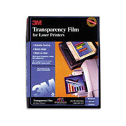 Transparency Film for Laser Printers by 3M, CG3300, 50/Pack