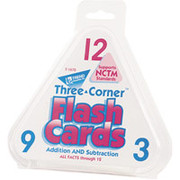 Trend Enterprises Three-Corner Addition/Subtraction Flash Cards