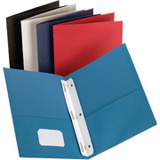 Twin-Pocket Fastener Portfolios, Assorted