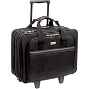 U.S. Luggage Ballistic Nylon Rolling Computer Case