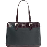 U.S. Luggage Croc Trim Tote