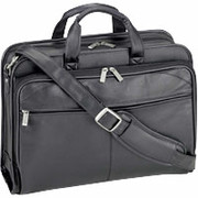 U.S. Luggage Computer-Friendly Leather Portfolio
