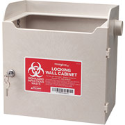 Unimed Sharps Horizontal Entry Locking Cabinet