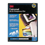 Universal Transparency Film for Inkjet Printers by 3M, CG3480, 50 Sheets/Box