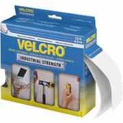 VELCRO Brand Industrial-Strength Tape, White
