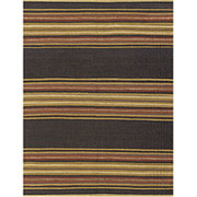 Veranda Collection 8' x 10' Rug, Black/Multi