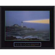 "Vision - Beacon", Framed Motivational Print