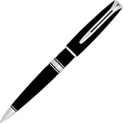 Waterman Charleston Ballpoint Pen, Black