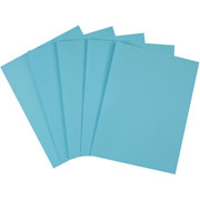 Wausau Astrobrights Colored Card Stock, 8 1/2" x 11", Lunar Blue, 250/Pack