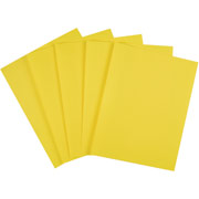 Wausau Astrobrights Colored Card Stock, 8 1/2" x 11", Solar Yellow, 250/Pack