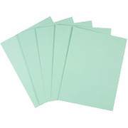 Wausau Exact Premium Pastels, 8 1/2" x 11", Green, Ream