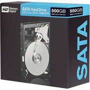 Western Digital 500GB SATA Internal Hard Drive