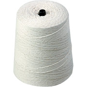 White Cotton String In Cone, 2934 Feet, 16-Ply